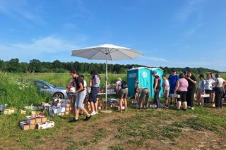 Samozbiory truskawek u Manfreda Skrzypczyka