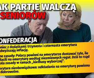 Tak partie walczą o seniorów