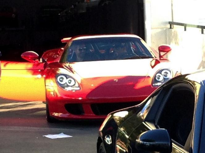 Paul Walker / ostatnie zdjęcie przed wypadkiem w Porsche Carrera GT