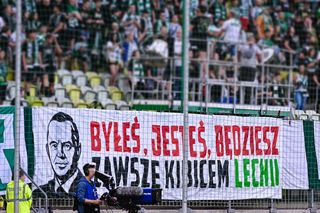 Karol Nawrocki na meczu Lechia Gdańsk - Motor Lublin. Prezydent poszedł do młyna! 