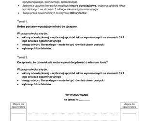 Matura próbna 2025 z języka polskiego. ARKUSZE CKE i odpowiedzi [9.12.24]