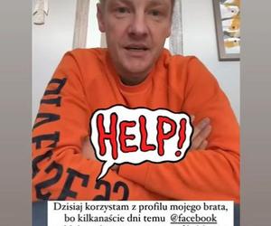 Marcin Mroczek (Piotrek z M jak miłość) na profilu Anny Muchy na Instagramie