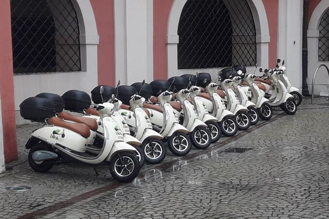 Skutery na minuty w Poznaniu