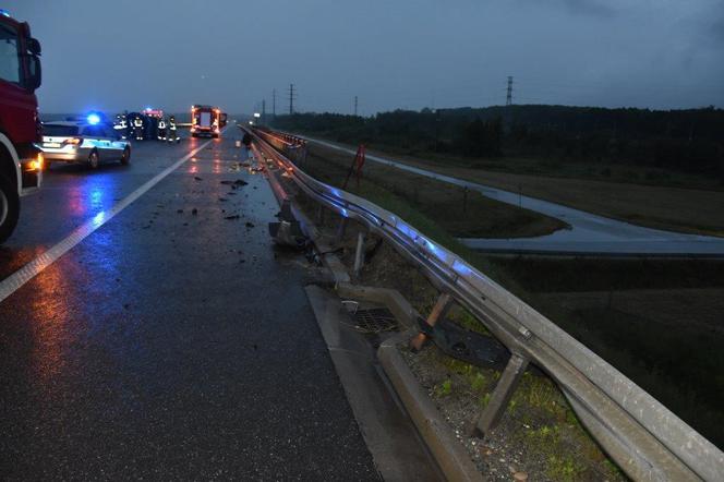 Pechowa seria na tarnowskim odcinku autostrady A4