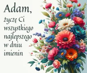 Darmowe kartki imieninowe dla Adama 