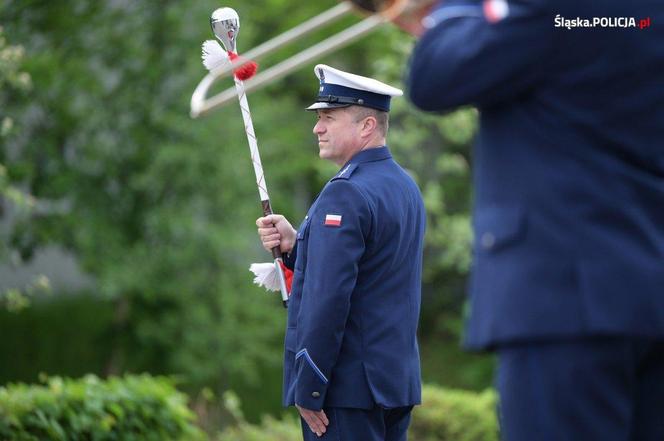 Uroczyste ślubowanie 69 nowych policjantów  w Oddziale Prewencji Policji w Katowicach