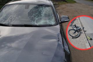 Pijany kierowca bmw potrącił rowerzystę w Radzionkowie
