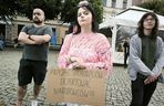 Manifestacja przeciwko niechęci do imigrantów w Lesznie 