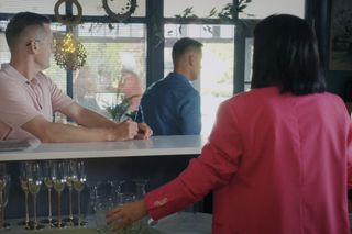 M jak miłość odc. 1840. Kinga (Katarzyna Cichopek), Paweł (Rafał Mroczek), Piotrek (Marcin Mroczek)