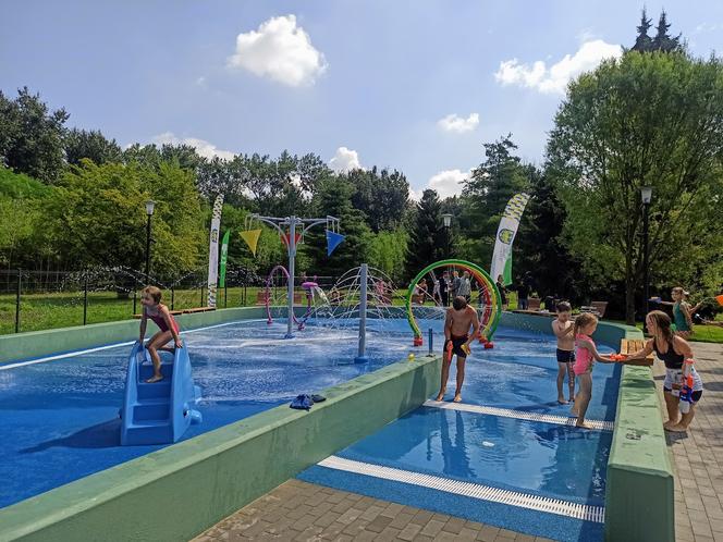 Otwarcie wodnego placu zabaw w Parku Śląskim 