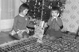 Tak wyglądały choinki w PRL