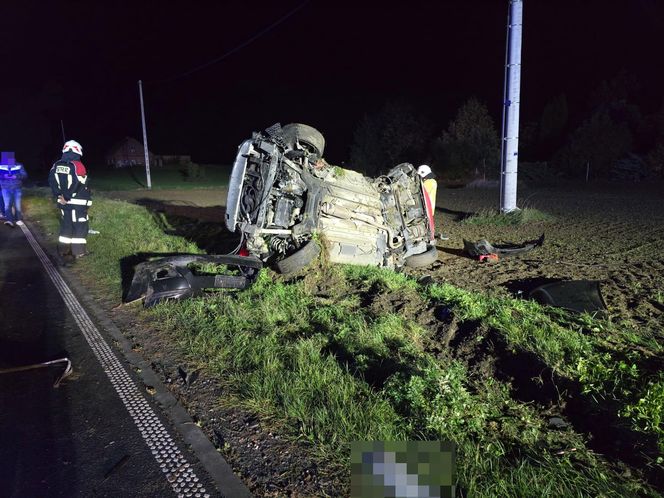 Tragiczny wypadek pod Golubiem-Dobrzyniem! Zginęła jedna osoba