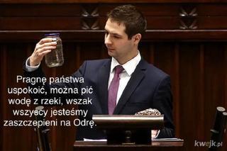 Zatruta Odra. Internauci komentują reakcje rządu [MEMY] 