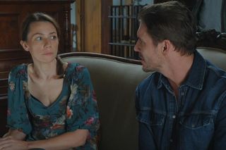 	M jak miłość odc. 1826. Marcin (Mikołaj Roznerski), Martyna (Magdalena Turczeniewicz)