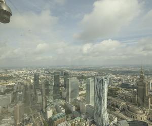 Varso Tower już gotowe. Niesamowita panorama na Warszawę