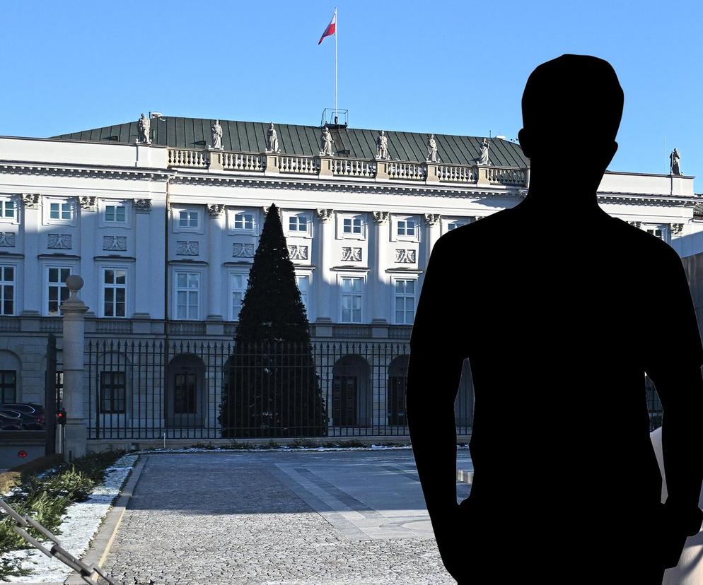 Pałac Prezydencki - tajemnicza postać