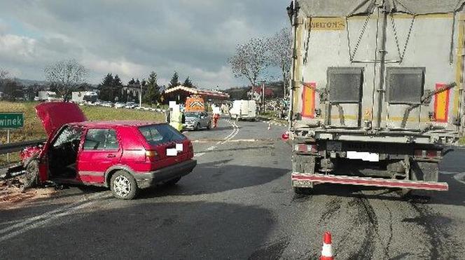 Wypadek w Domaradzu