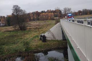 Wypadł z drogi, zabił przyjaciółkę. Jej ciało wyleciało w powietrze