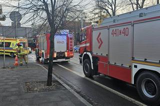 Zderzenie samochodu osobowego z karetką w Grudziądzu