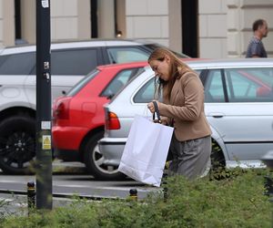 Minister Katarzyna Pełczyńska-Nałęcz na zakupach. 