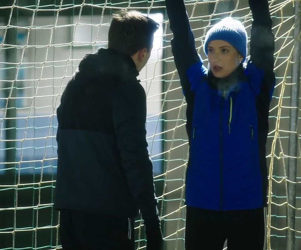 M jak miłość, odc. 1854: Adam Karski (Patryk Szwichtenberg), Natalia (Dominika Suchecka)	