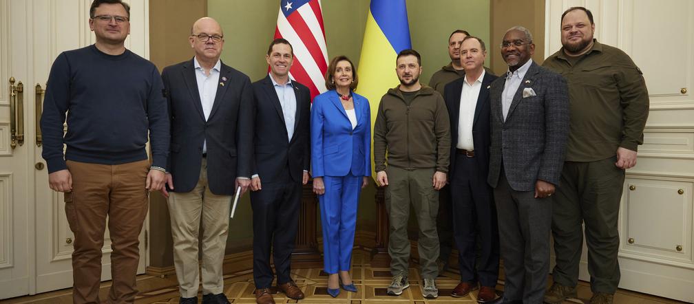 Pelosi odwiedziła Ukrainę i Polskę