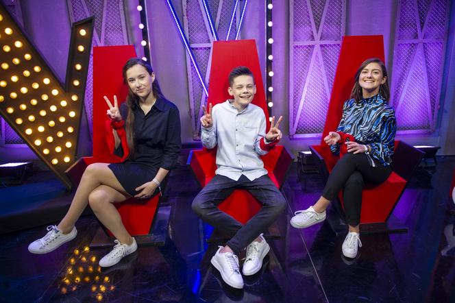 The Voice Kids 4 - BITWY. Zosia Sławińska, Gustaw Rosiński i Zuzia Dudek razem na scenie