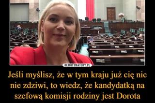 Dominika Chorosińska MEMY. Internauci bezlitośni dla nowej minister kultury