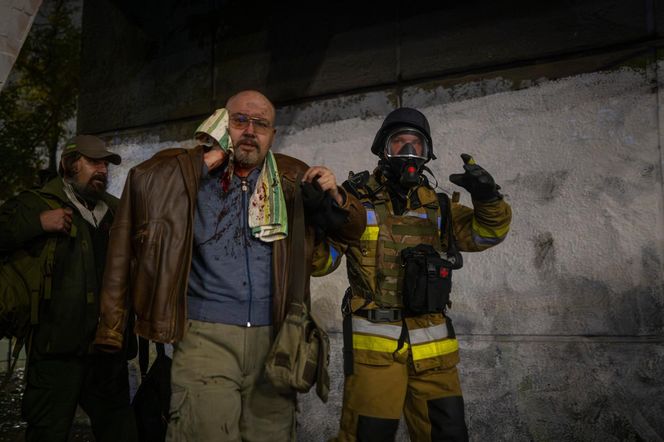 Zmasowany atak Rosjan na Ukrainę
