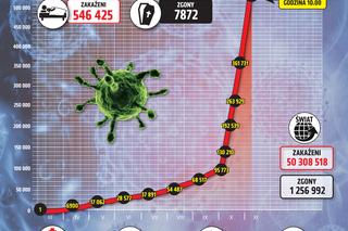 Koronawirus w Polsce: 8.11