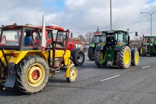 Protest rolników w Lublinie [GALERIA]