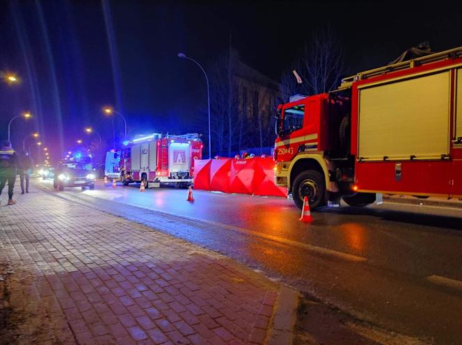 Wypadek w Częstochowie. Zginął taksówkarz potrącony przez pijanego kierowcę