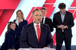 Córka Karola Nawrockiego podczas wieczoru wyborczego