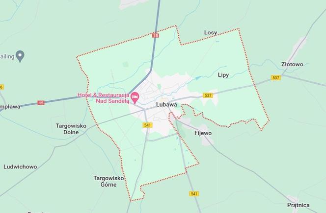 Miasto Lubawa, powiat iławski