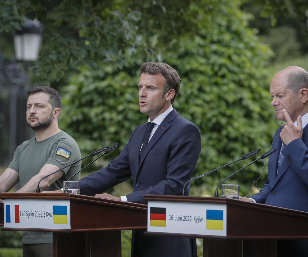 Konferencja w Kijowie. Padły deklaracje ze strony przywódców Włoch, Niemiec i Francji