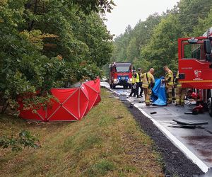 Renault zderzyło się z ciężarówką! Kierowca nie miał szans