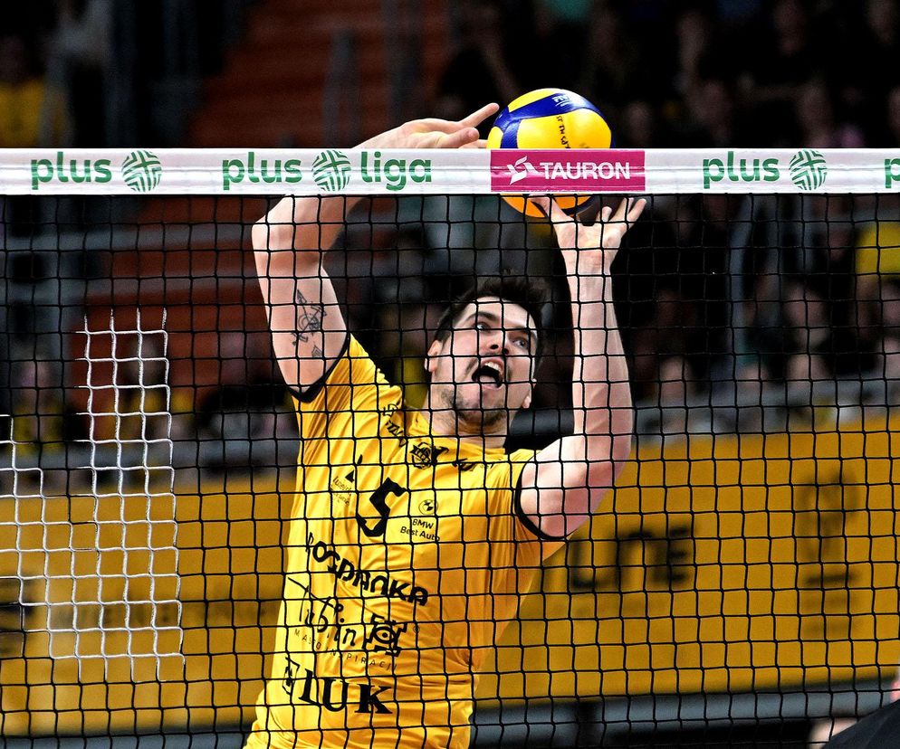 Siatkówka, Bogdanka Lublin - Jastrzębski Węgiel, półfinał, PlusLIga, Mikołaj Sawicki
