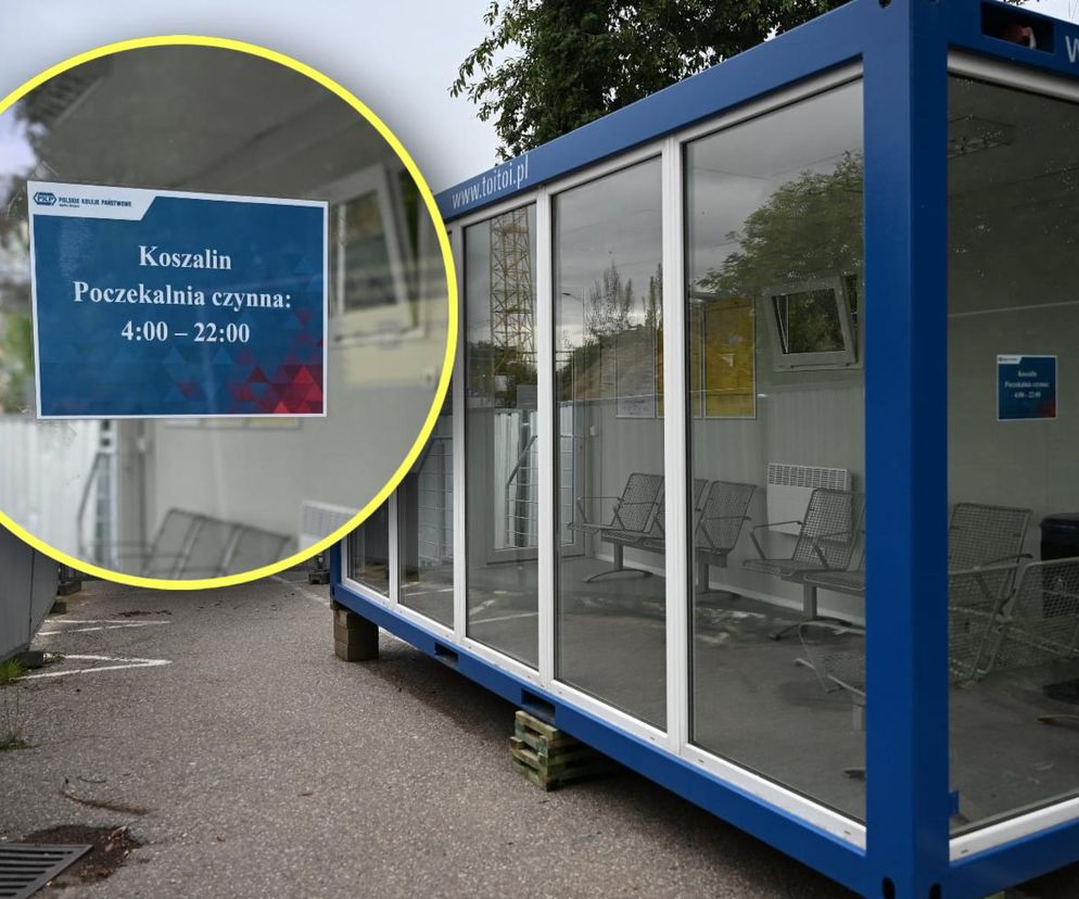 Nowa poczekalnia na koszalińskim dworcu