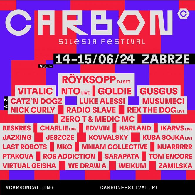 CARBON Silesia Festival 2024 - line-up