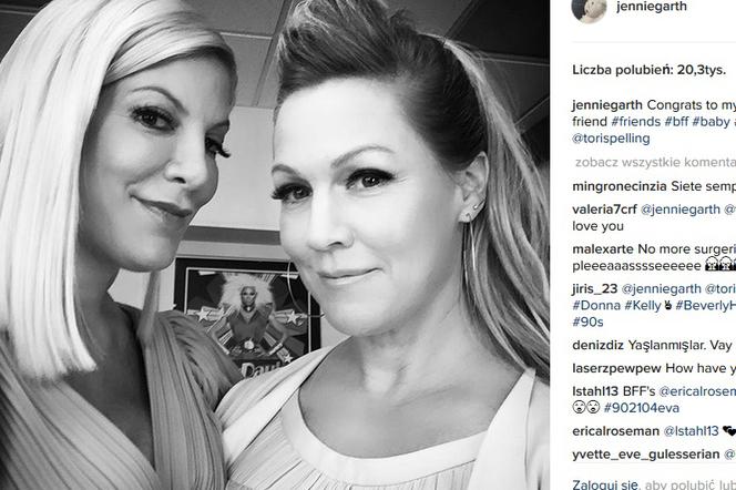 Tori Spelling i Jennie Garth