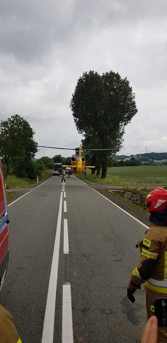 Tragiczny wypadek w Wierzchosławicach na DK 5