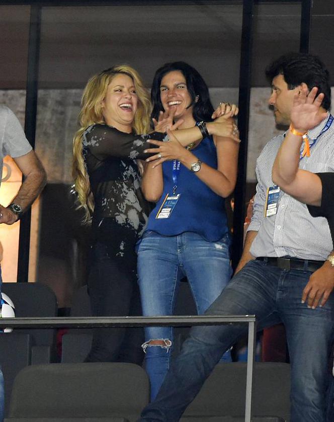 Shakira z dzieckiem na Finale Ligi Mistrzów w Berlinie