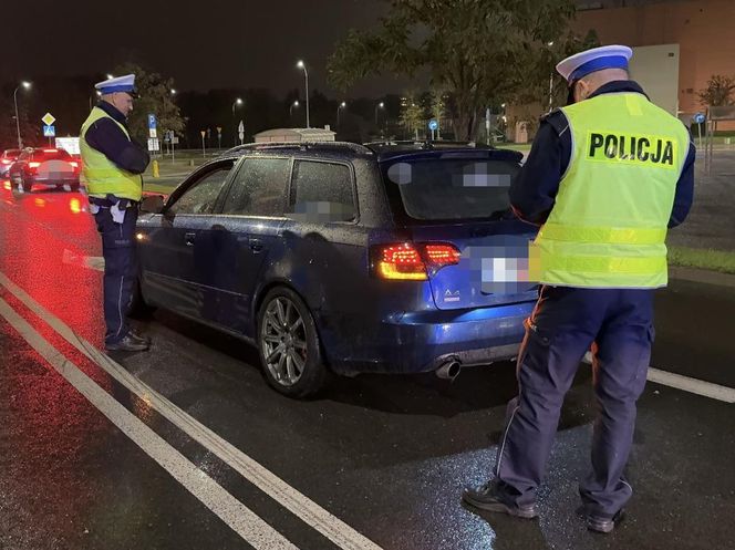 Akcja policji na ulicach Warszawy 