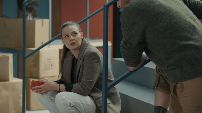 Barwy szczęścia, odc. 3202: Szczepan (Robert Gulaczyk), Gabrysia (Marta Juras)