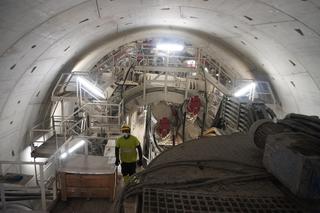 Tunel drążony przez Katarzynę w Łodzi