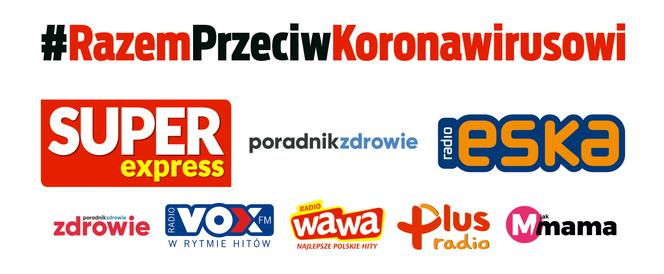 #RazemPrzeciwKoronawirusowi logotypy