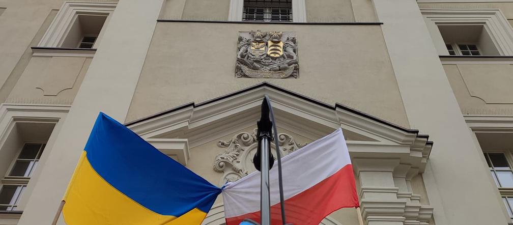 Manifestacja na leszczyńskim rynku