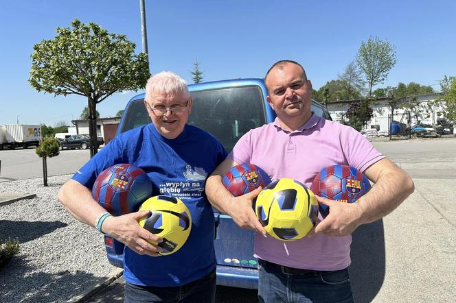 Luteranie w Szczyrku zbierają piłki z okazji EURO 2024 