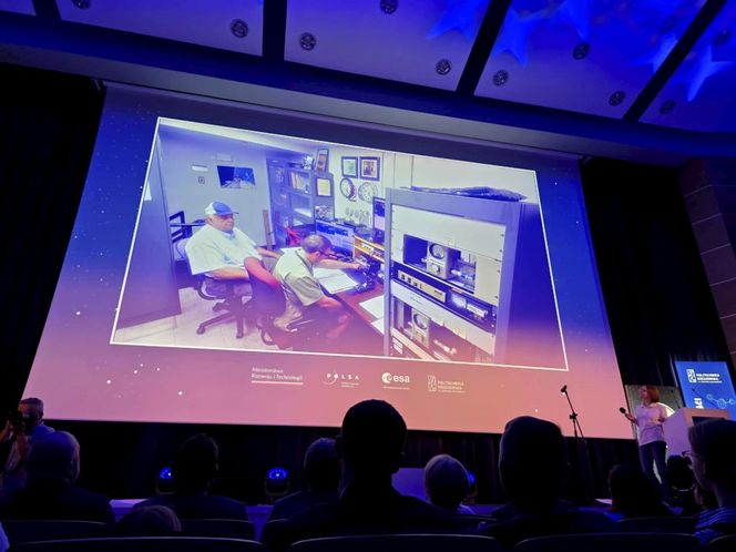 Połączenie ze stacją kosmiczną z Rzeszowa