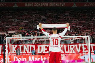 Lukas Podolski. Pożegnanie z kibicami w Kolonii